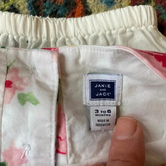 Janie and Jack Baby Girl Floral Dress NWOT - Picture 5 of 5